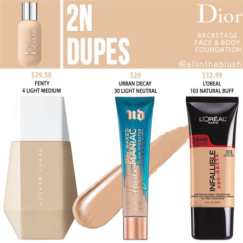 dior foundation dupe